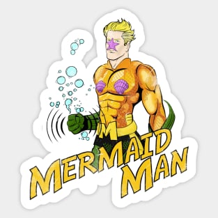 The Adventures of the Merman! Sticker